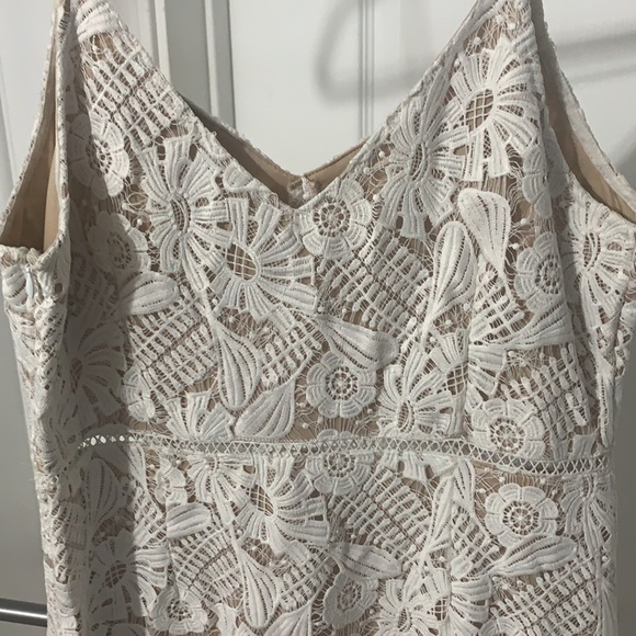 Cute lace cover dress with frills - Picture 5 of 7